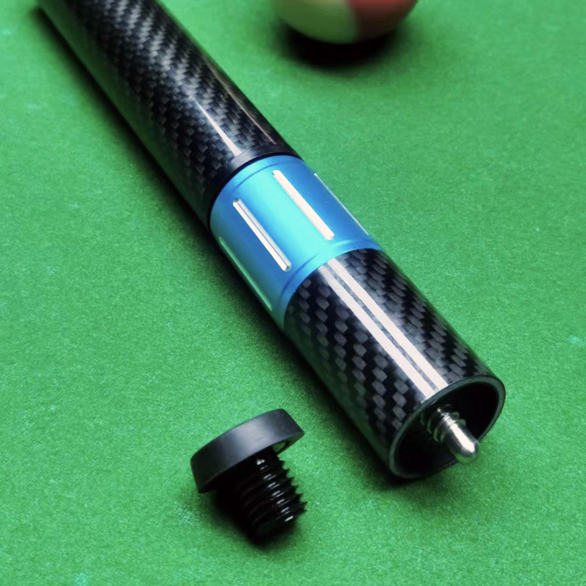Adjustable Carbon Fiber Pool Cue Extension for Predator Mezz Fury PERI