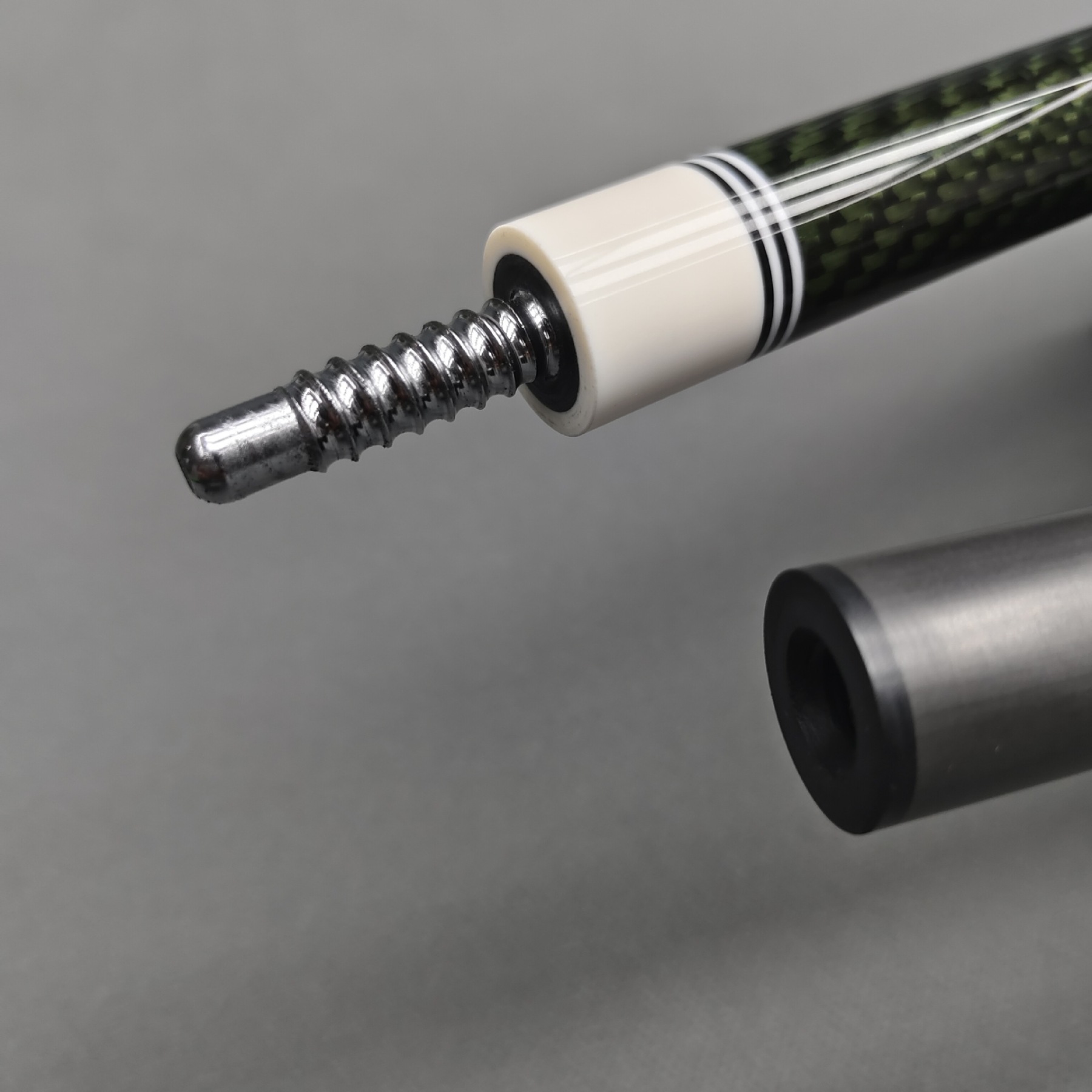 Carbon Fiber Pool Cue Stick 12.5mm 3/8*8 Radial Pin Joint
