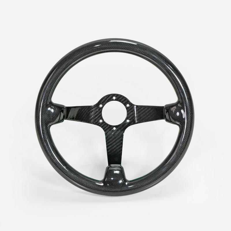 Carbon Fiber Quick Release Racing Steering Wheel 14 inch 350mm Diameter
