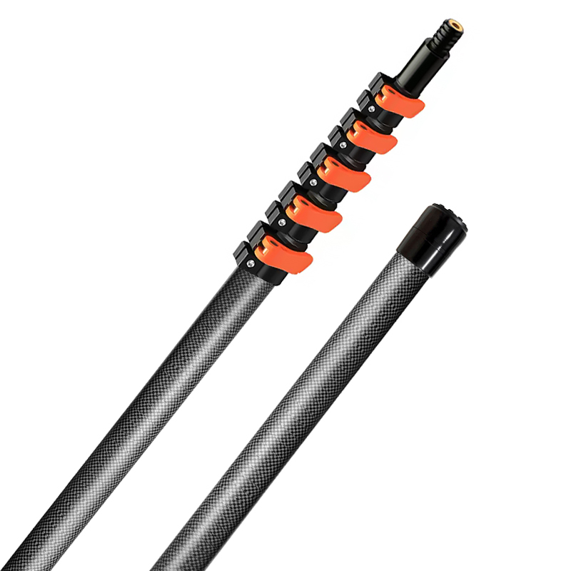 Carbon Fiber Telescoping Extension Pole for Window Cleaning