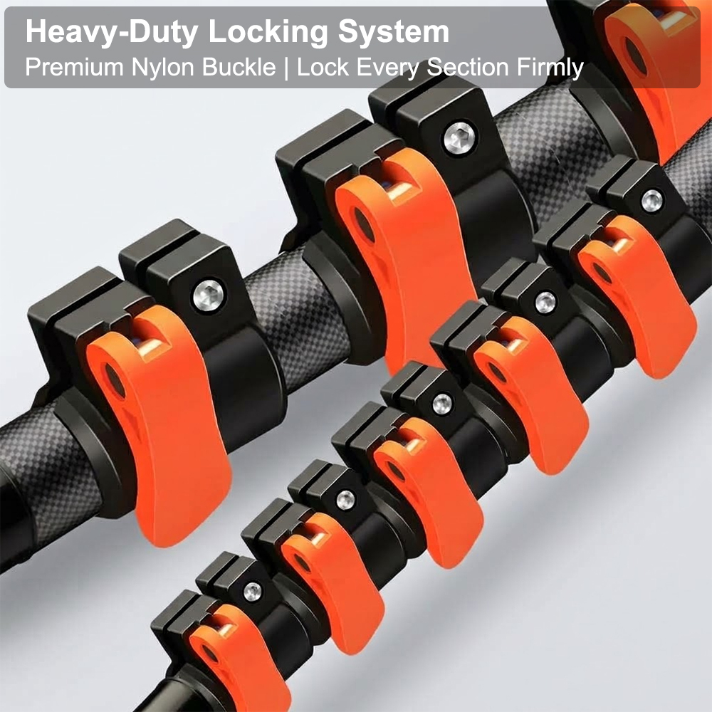 Carbon Fiber Telescoping Extension Pole for Window Cleaning