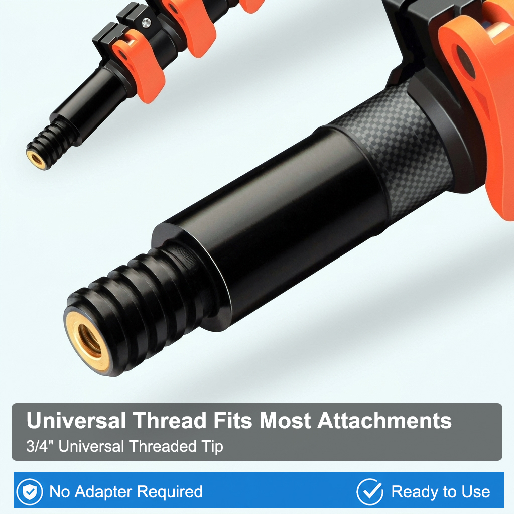 Carbon Fiber Telescoping Extension Pole for Window Cleaning