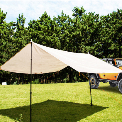 Adjustable Carbon Fiber Tarp Poles, Professional Ultralight