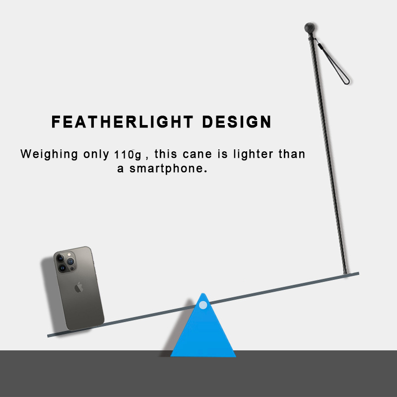 ultra light carbon fiber cane