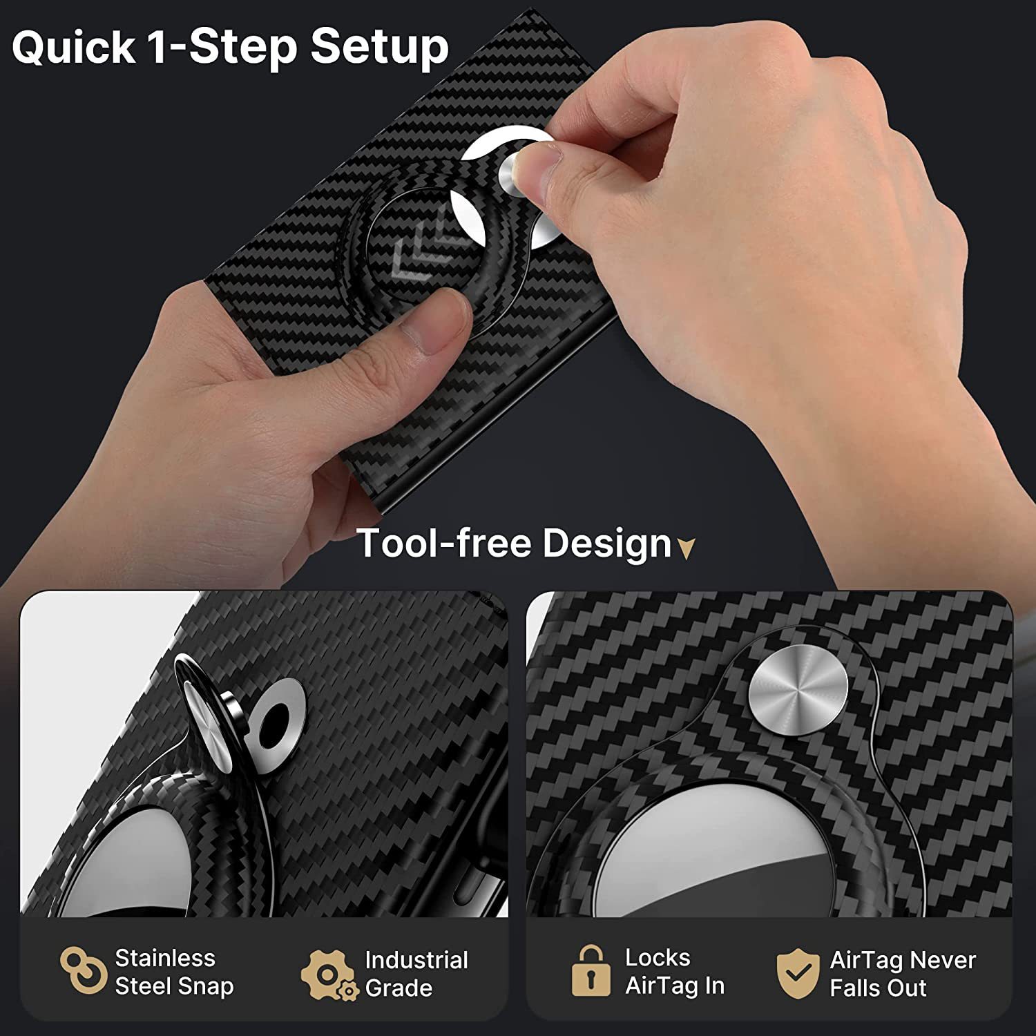 Carbon Fiber Wallet for Men