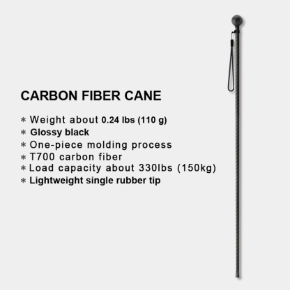 Carbon Fiber Gentleman's Walking Cane