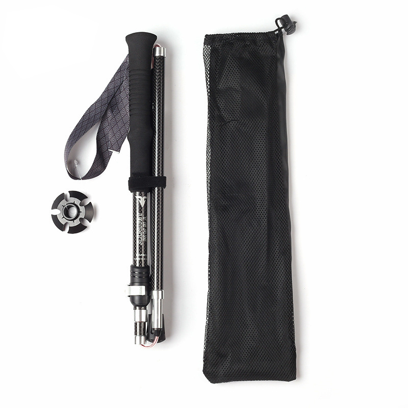 Collapsible 3K Carbon Fiber Trekking Poles