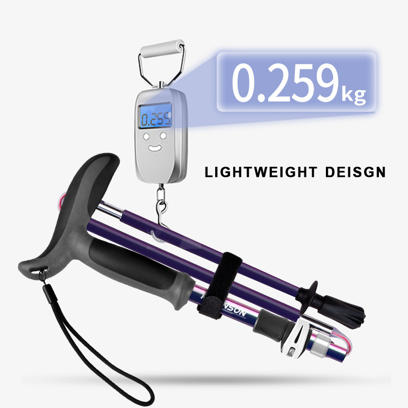 Collapsible Carbon Fiber Hiking Walking Stick