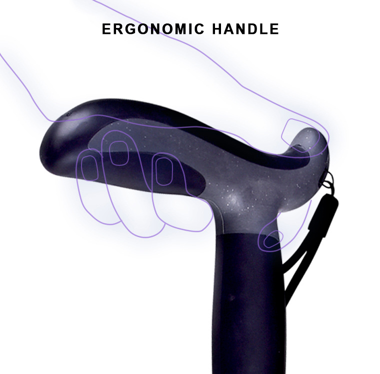 Collapsible Carbon Fiber Hiking Walking Stick