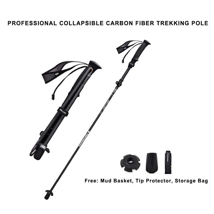 Collapsible Carbon Fiber Trekking Pole