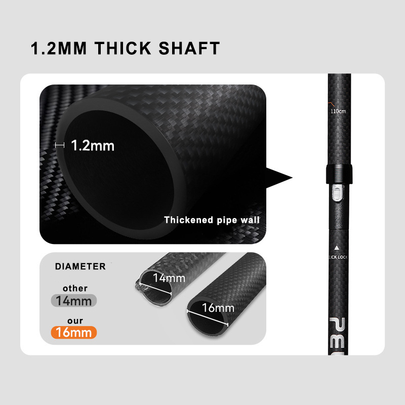 Collapsible Carbon Fiber Trekking Pole