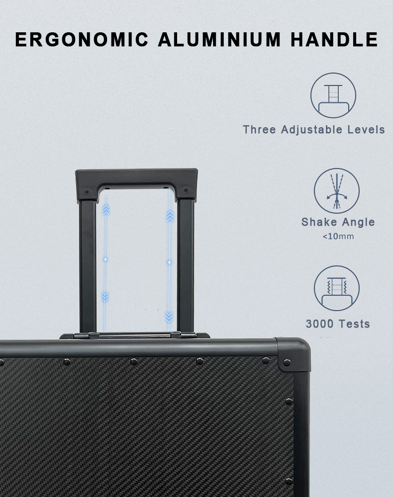 24 Inch Carbon Fiber Carry On Luggage