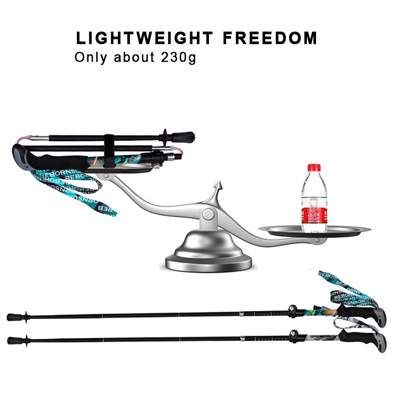 Folding Carbon Fiber Trekking Poles