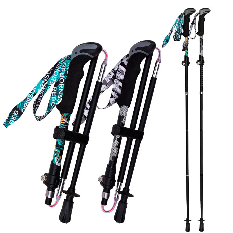 Folding Carbon Fiber Trekking Poles