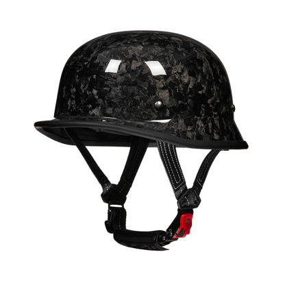 Forged Glossy Carbon Fiber Motorcycle Helmet​