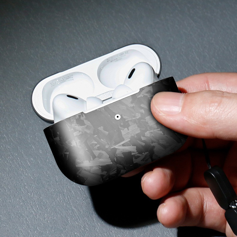 Forged Carbon Fiber AirPods Pro 2 Case 