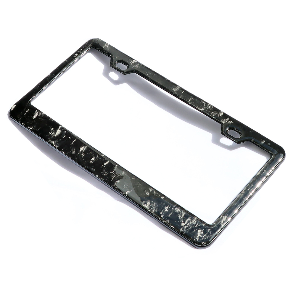 Forged Carbon Fiber License Plate Frame