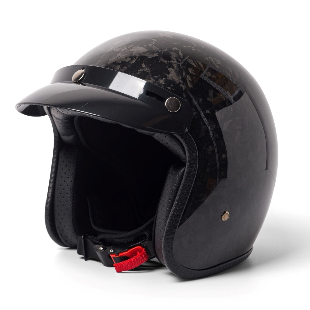 Forged Carbon Fiber Motorcycle Helmet