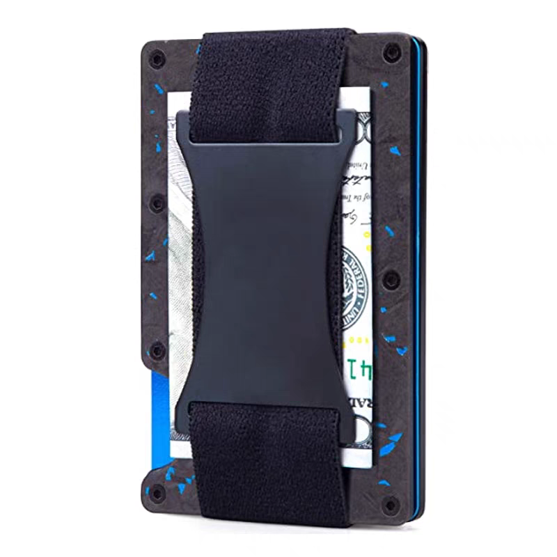 Forged Carbon Fiber Wallet Money Clip