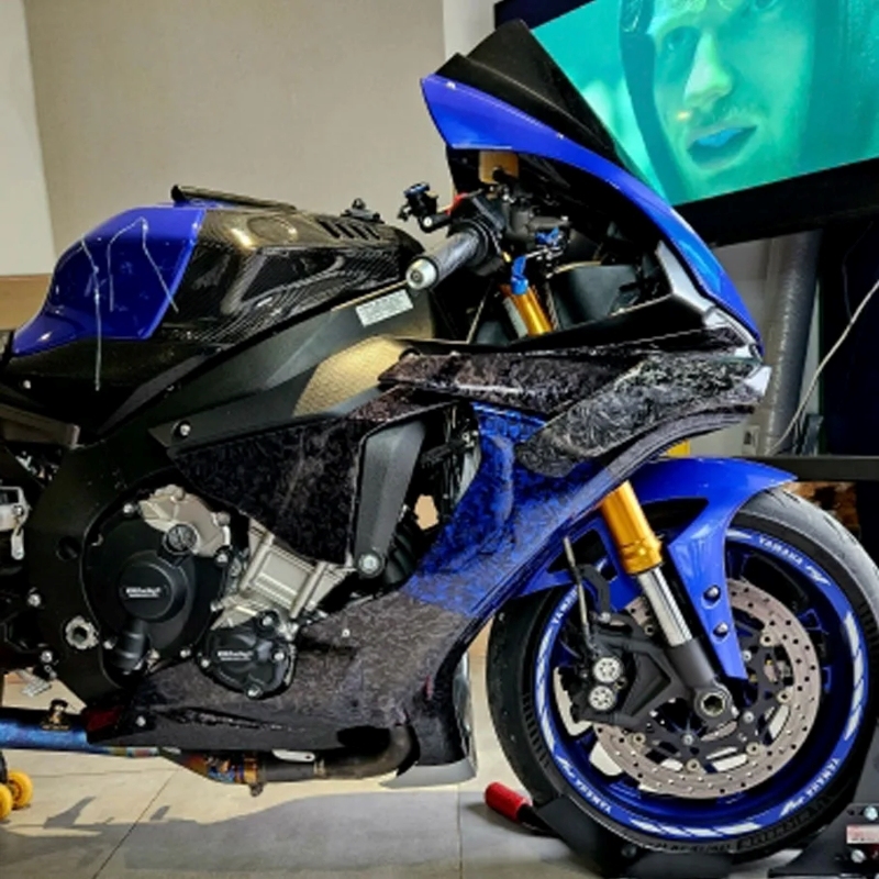 Forged Carbon Fiber Wrap