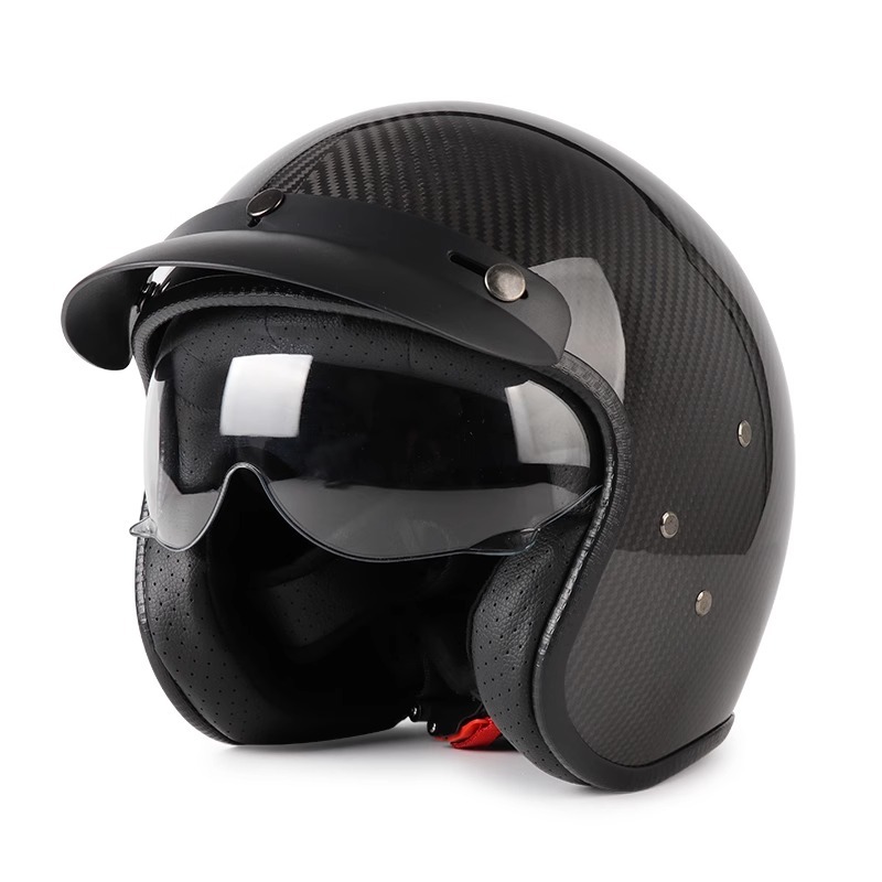 Genuine Carbon Fiber Motorcycle Helmet