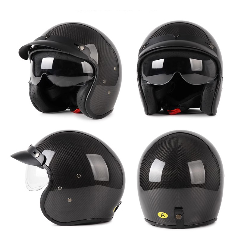 Genuine Carbon Fiber Motorcycle Helmet
