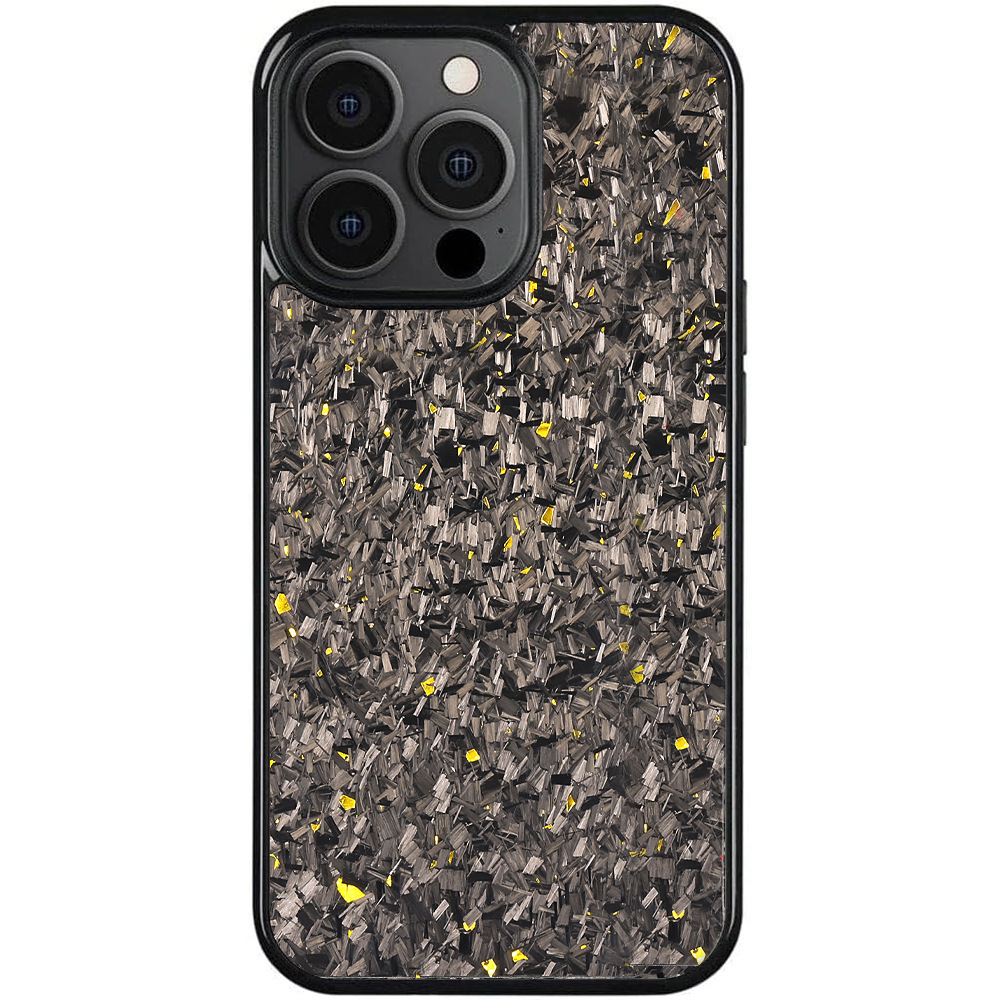 Gold Forged Carbon Fiber Phone Case