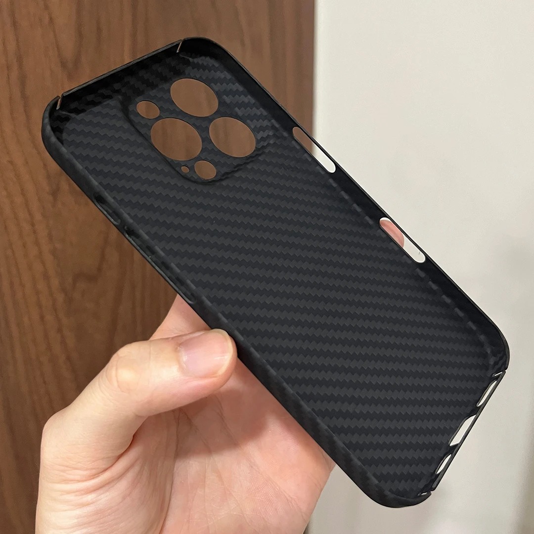 Real Aramid Carbon Fiber iPhone Case