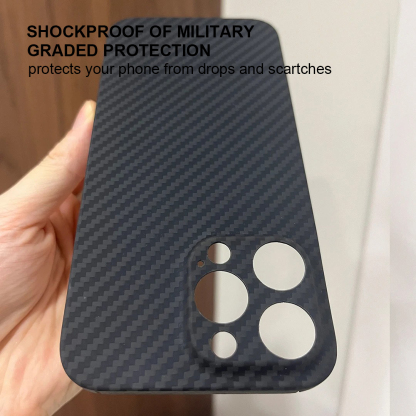 Real Aramid Carbon Fiber iPhone Case