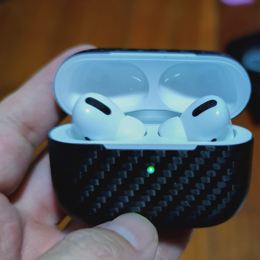 Real Carbon Fiber AirPods Case