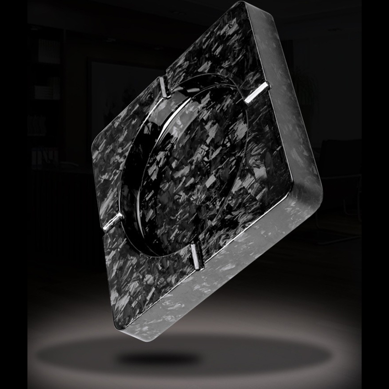 Real Forged Carbon Fiber Ashtray