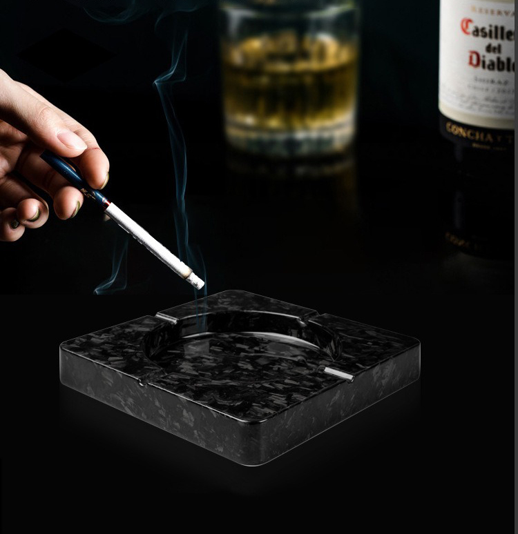 Real Forged Carbon Fiber Ashtray