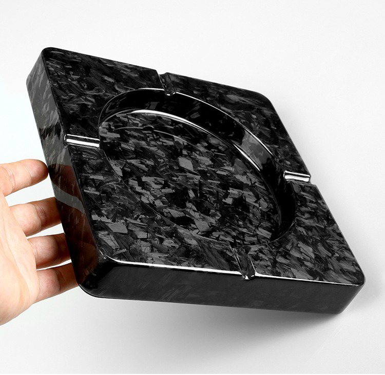 Real Forged Carbon Fiber Ashtray
