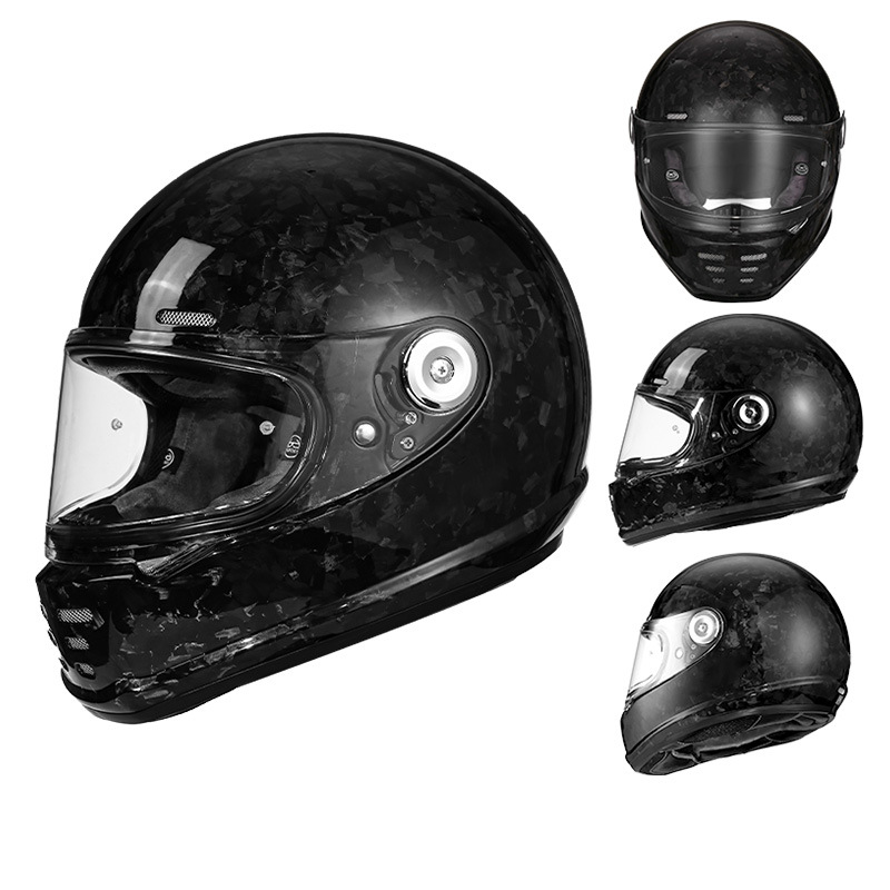 Full Face Carbon Fiber Motorcycle Helmet
