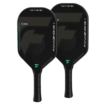 Silent Carbon Fiber Pickleball Paddle with 14mm NCT-BV81 Core