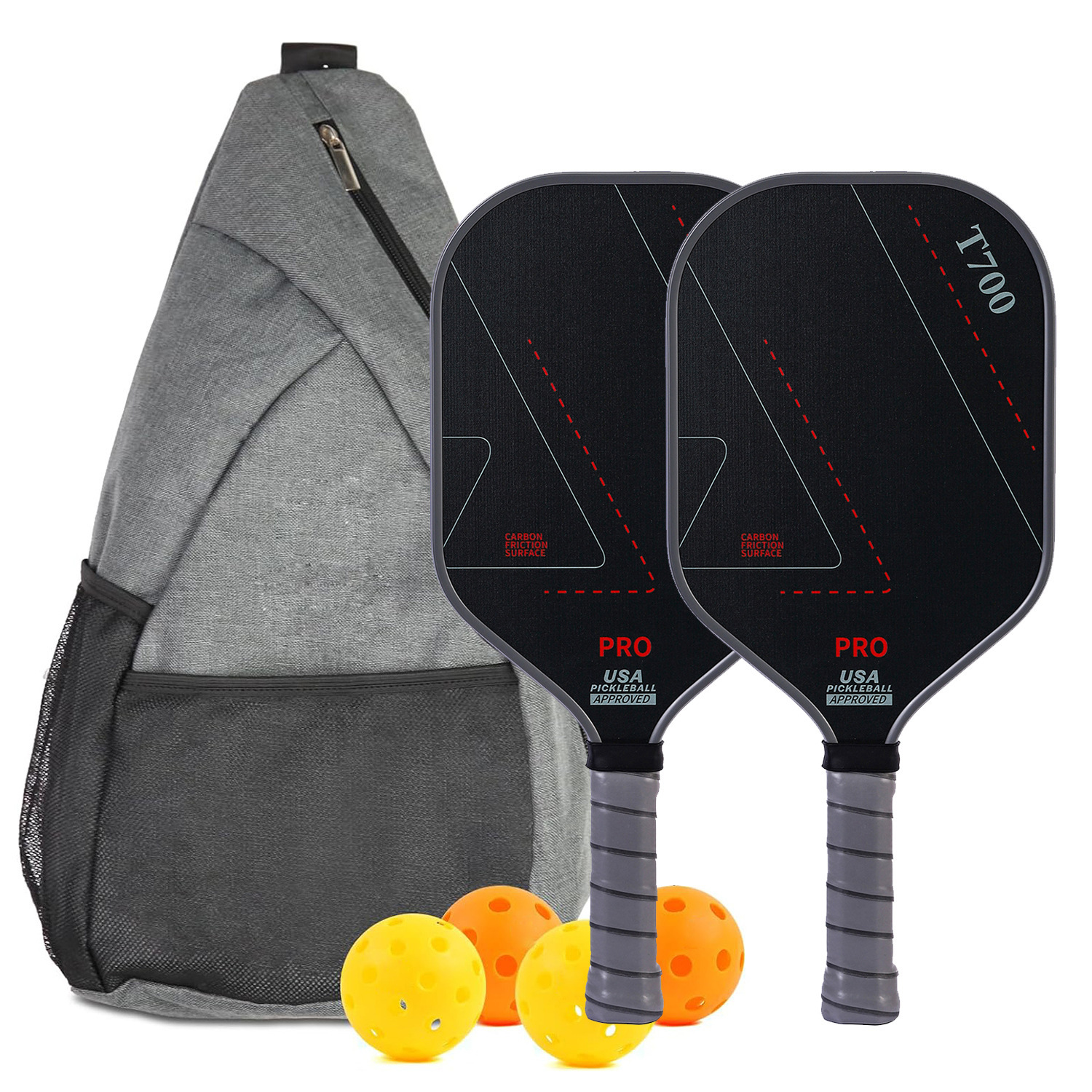 T700 Carbon Fiber Pickleball Paddle​s Set of 2