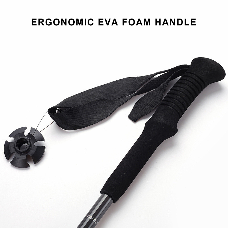 Telescopic Carbon Fiber Trekking Poles