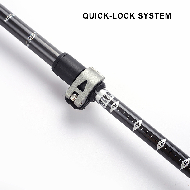 Telescopic Carbon Fiber Trekking Poles