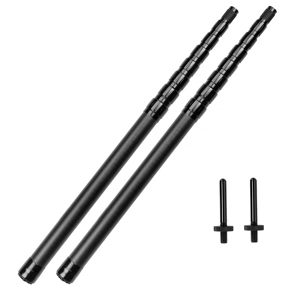Ultralight Carbon Fiber Tarp Poles - Fully Adjustable Telescoping Support for Heavy-Duty Tents & Awnings