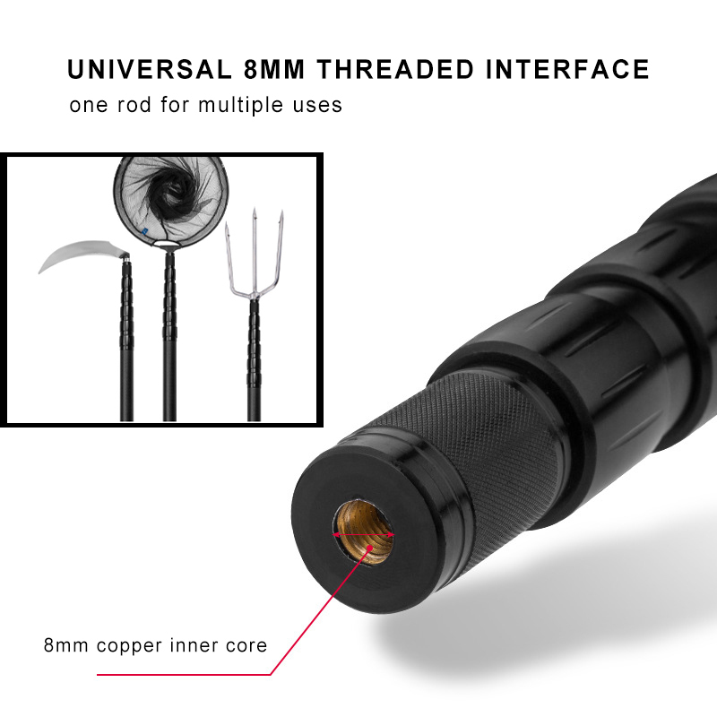 Ultralight Carbon Fiber Tarp Poles - Fully Adjustable Telescoping Support for Heavy-Duty Tents & Awnings