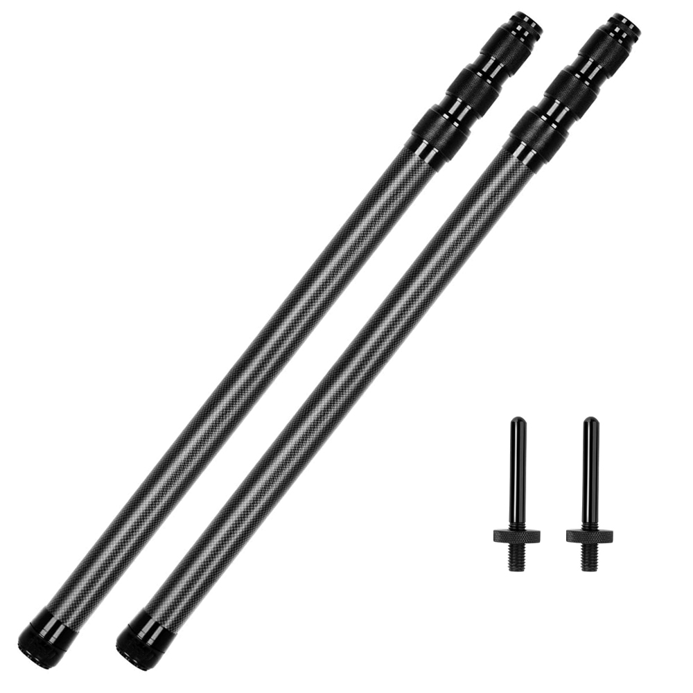 Ultralight Carbon Fiber Tarp Poles - Fully Adjustable Telescoping Support for Heavy-Duty Tents & Awnings