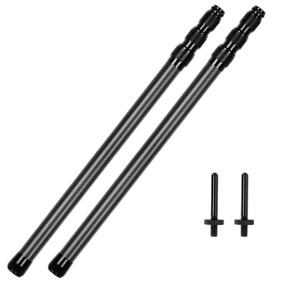 Ultralight Carbon Fiber Tarp Poles - Fully Adjustable Telescoping Support for Heavy-Duty Tents & Awnings