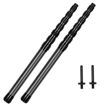 Ultralight Carbon Fiber Tarp Poles - Fully Adjustable Telescoping Support for Heavy-Duty Tents & Awnings