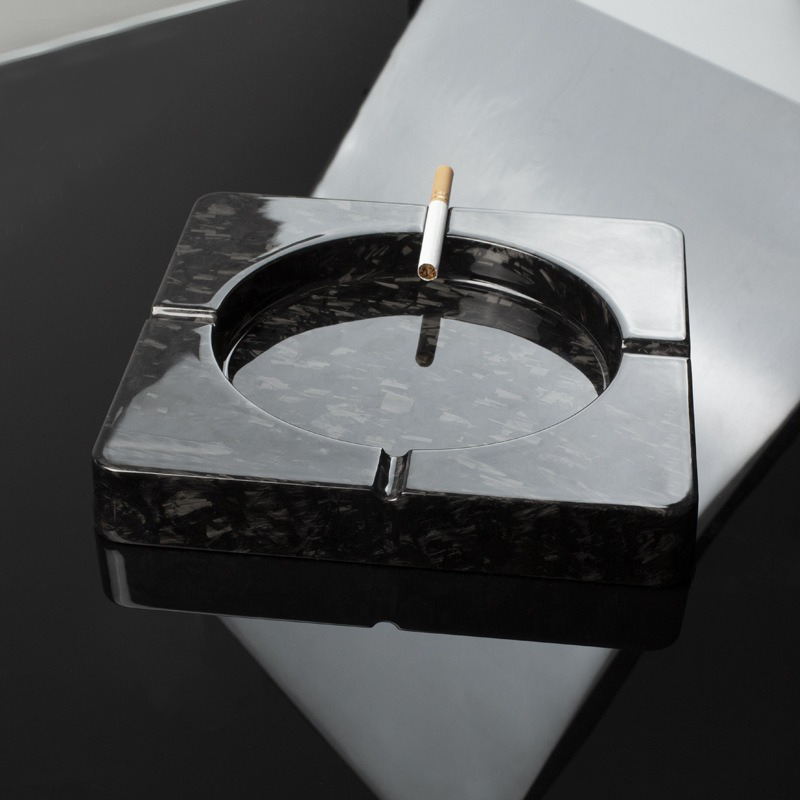 Real Forged Carbon Fiber Ashtray