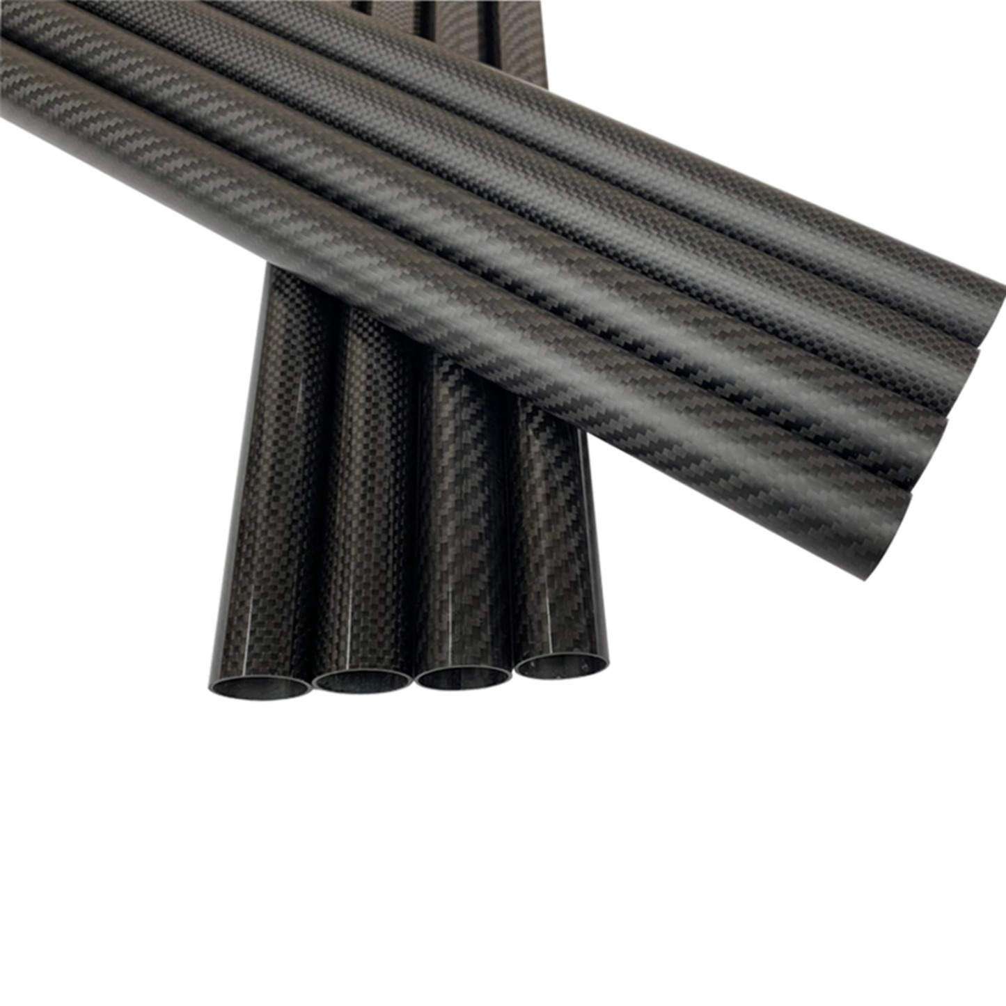 Custom 1000M Length Carbon Fiber Tube Glossy Matte