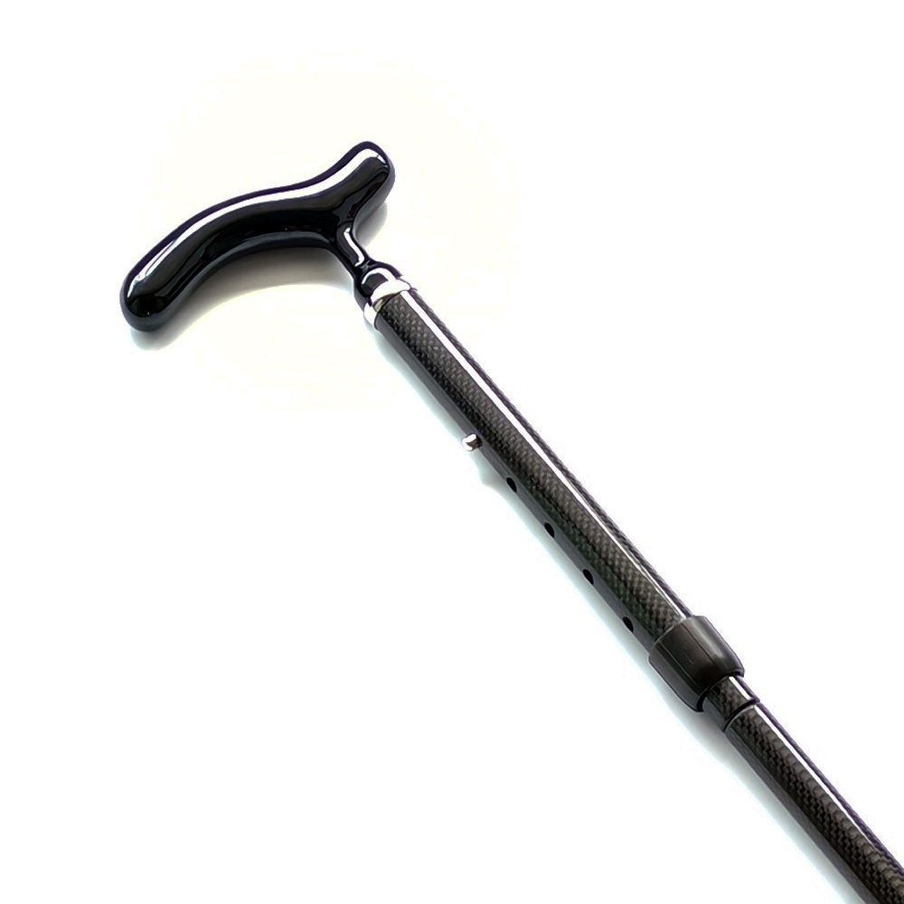 Folding Carbon Fiber Cane 5 Level Adjustable Height