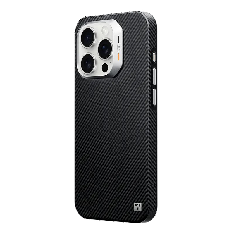 Carbon Fiber iPhone 16 Pro and Pro Max Case, Full Body Coverage