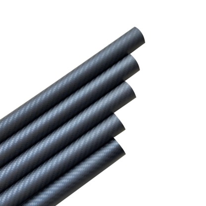 Custom 500MM Length Carbon Fiber Tube Twill Matte Finish