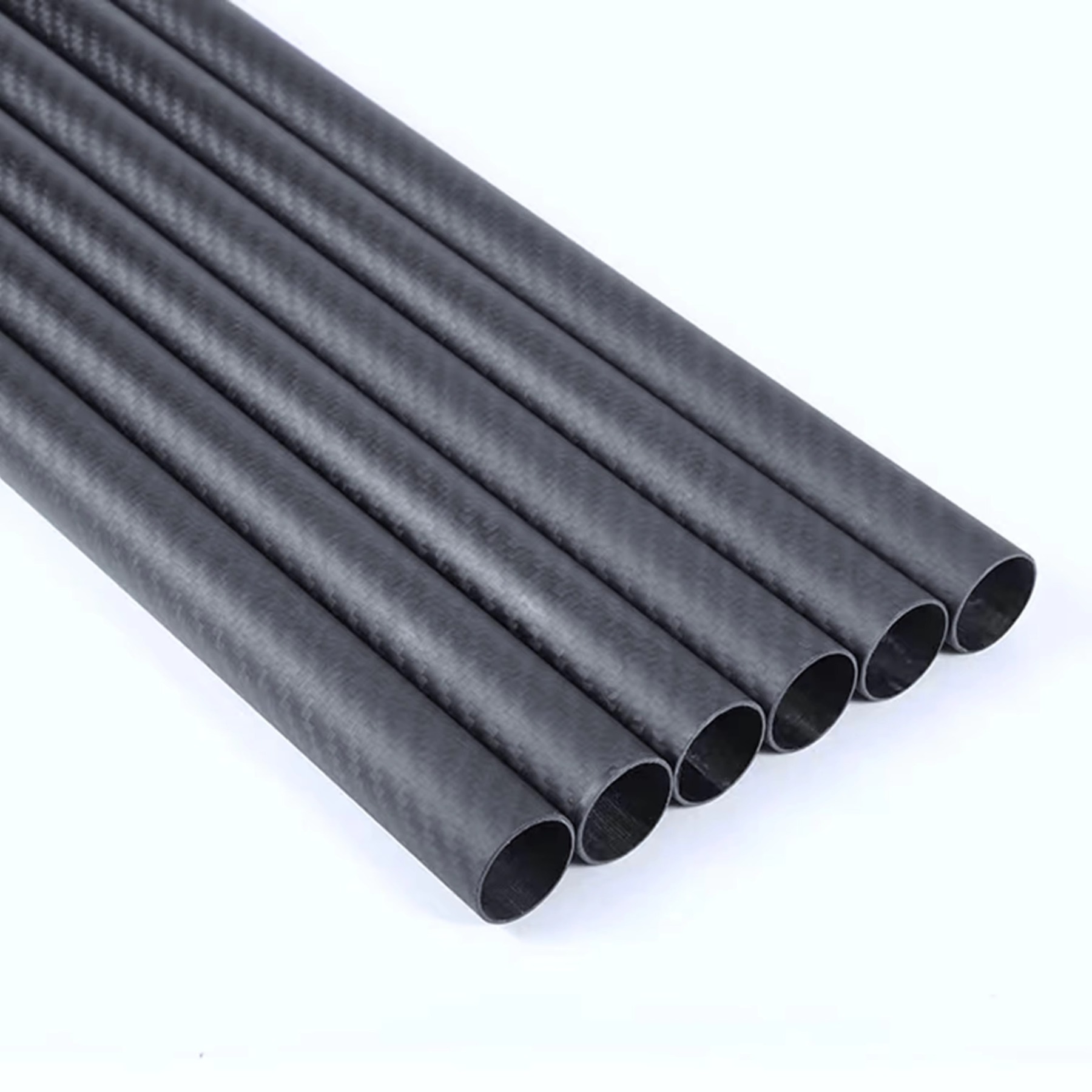 Custom 500MM Length Carbon Fiber Tube Twill Matte Finish