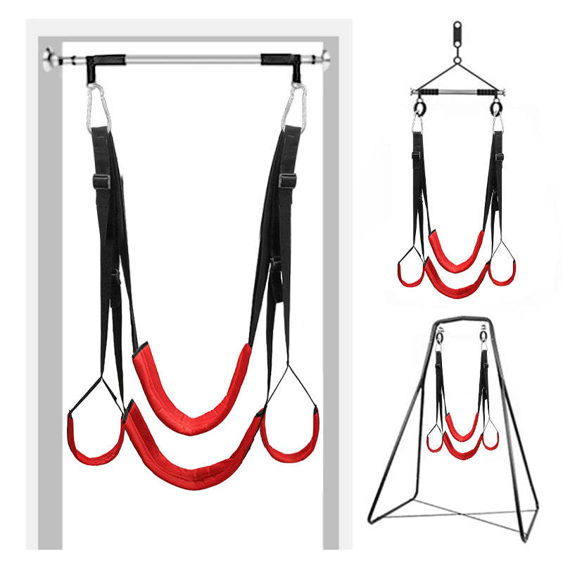Adjustable 360° Spinning Swing With Steel Triangle Frame